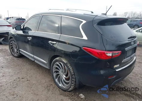 2014 Infiniti Qx60 z USA, uszkodzony, nr VIN 5N1AL0MM7EC529701